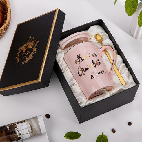 Best  Ever Mug Marble Ceramic Coffee Mug